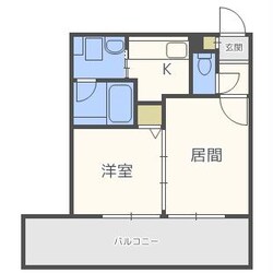 ブランノワールＡＭＪ南郷の物件間取画像